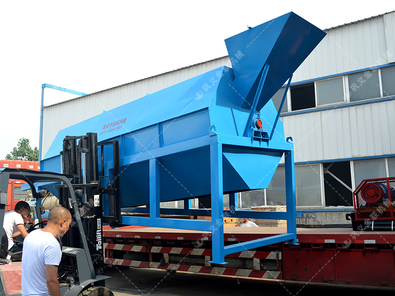 GTS1845重型無軸滾筒篩沙機發貨圖片_發往河南周口_篩砂子 GTS1845重型無軸滾筒篩沙機發貨圖片_發往河南周口_篩砂子